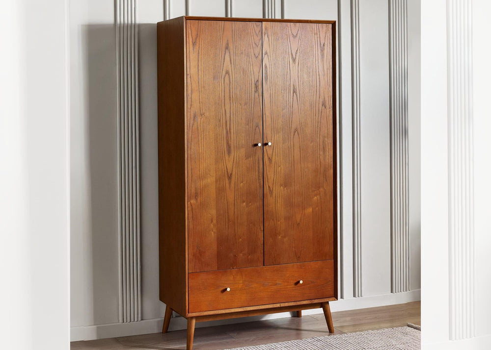Lowry 2 Door 1 Drawer Wardrobe