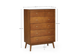 Lowry 5 Drawer Chest