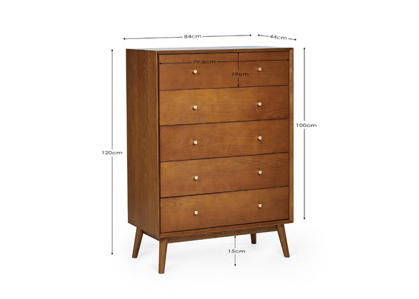 Lowry 5 Drawer Chest