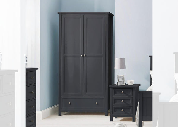 Maine 2 Door Combination Wardrobe