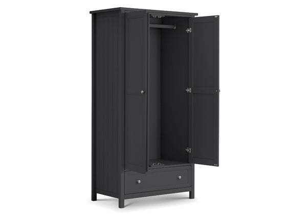 Maine 2 Door Combination Wardrobe