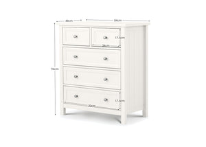 Maine 3 + 2 Drawer Chest