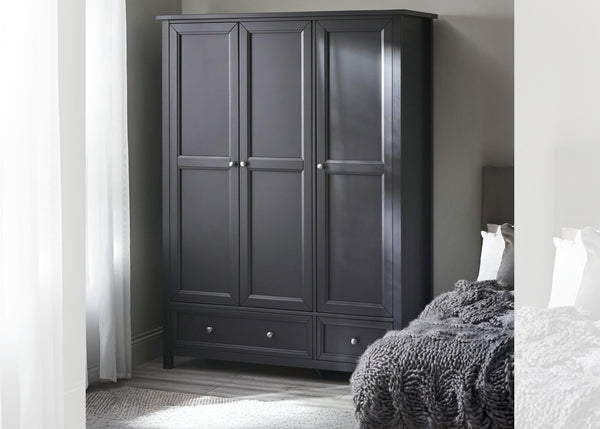 Maine 3 Door Combination Wardrobe