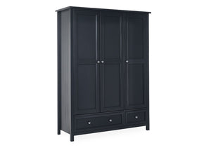 Maine 3 Door Combination Wardrobe