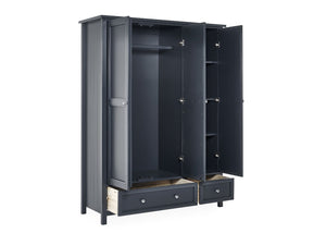 Maine 3 Door Combination Wardrobe