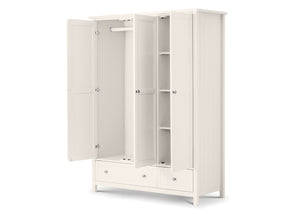 Maine 3 Door Combination Wardrobe