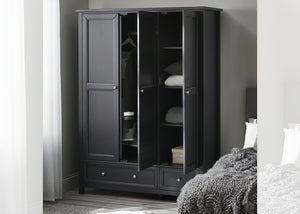 Maine 3 Door Combination Wardrobe