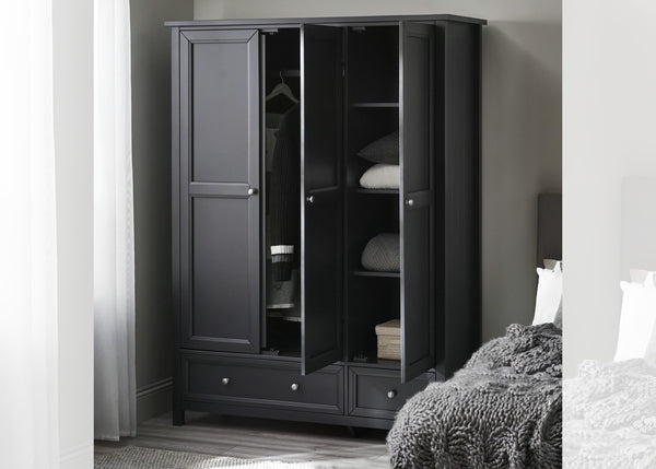 Maine 3 Door Combination Wardrobe