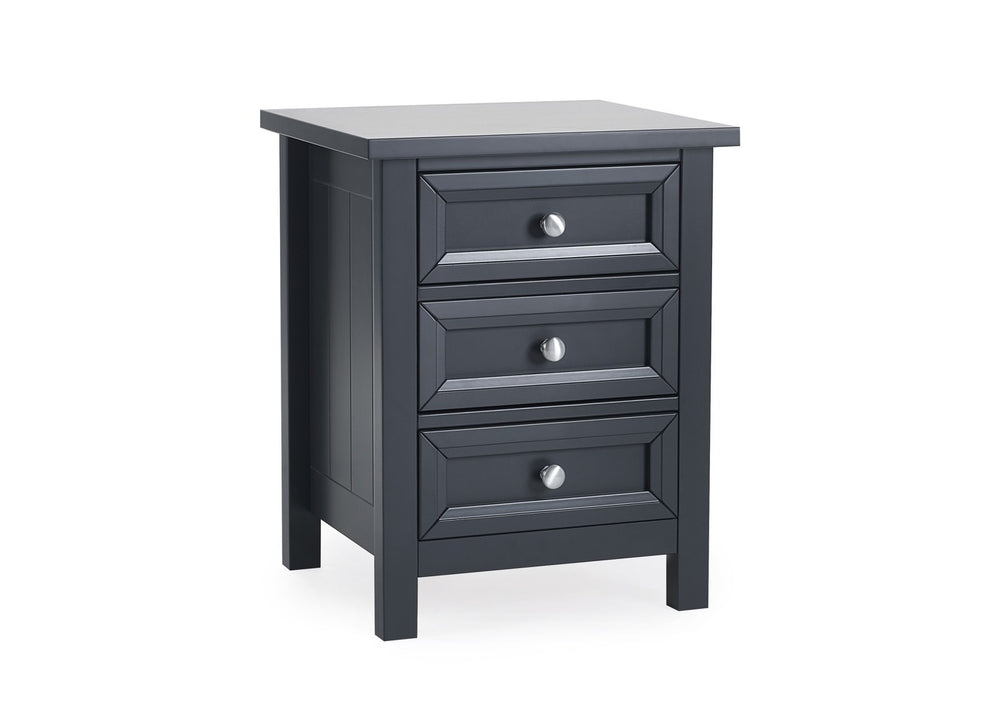 Maine 3 Drawer Bedside