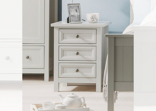 Maine 3 Drawer Bedside