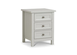 Maine 3 Drawer Bedside