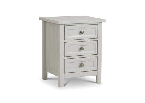 Maine 3 Drawer Bedside