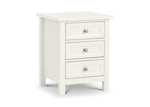 Maine 3 Drawer Bedside