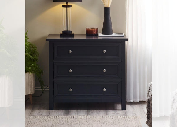 Maine 3 Drawer Wide Chest