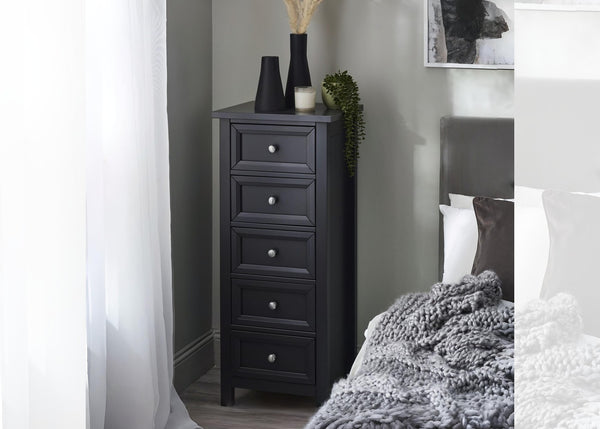 Maine 5 Drawer Tall Chest