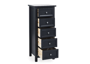 Maine 5 Drawer Tall Chest