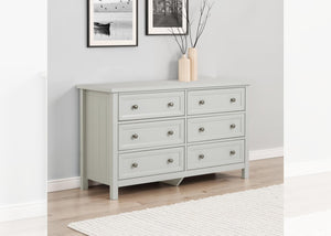 Maine 6 Drawer Wide Chest