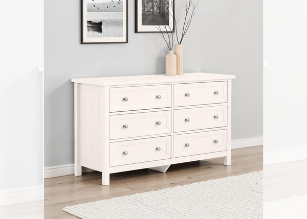 Maine 6 Drawer Wide Chest