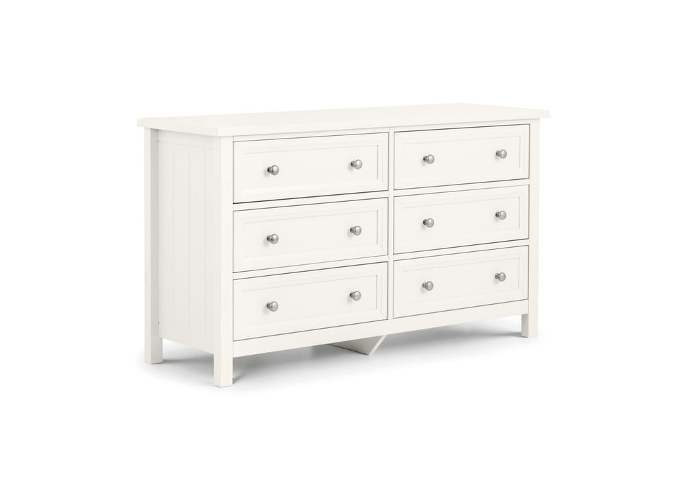 Maine 6 Drawer Wide Chest