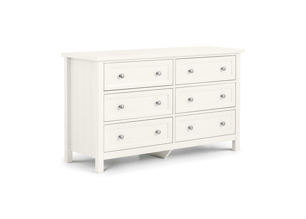 Maine 6 Drawer Wide Chest