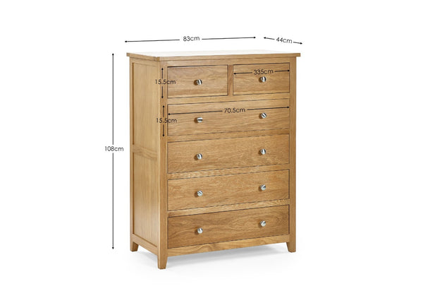 Mallory 4+2 Drawer Chest