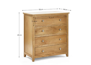 Mallory 4 Drawer Chest