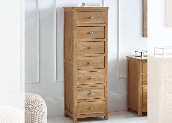 Mallory 7 Drawer Narrow Chest