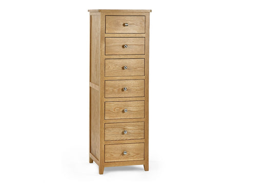 Mallory 7 Drawer Narrow Chest