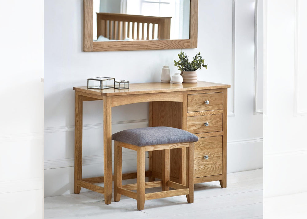Mallory Single Dress Table & Stool