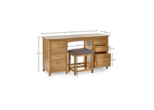 Mallory Twin Dress Table And Stool