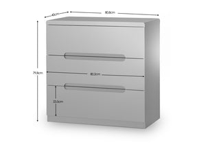 Manhattan 3 Drawer Chest