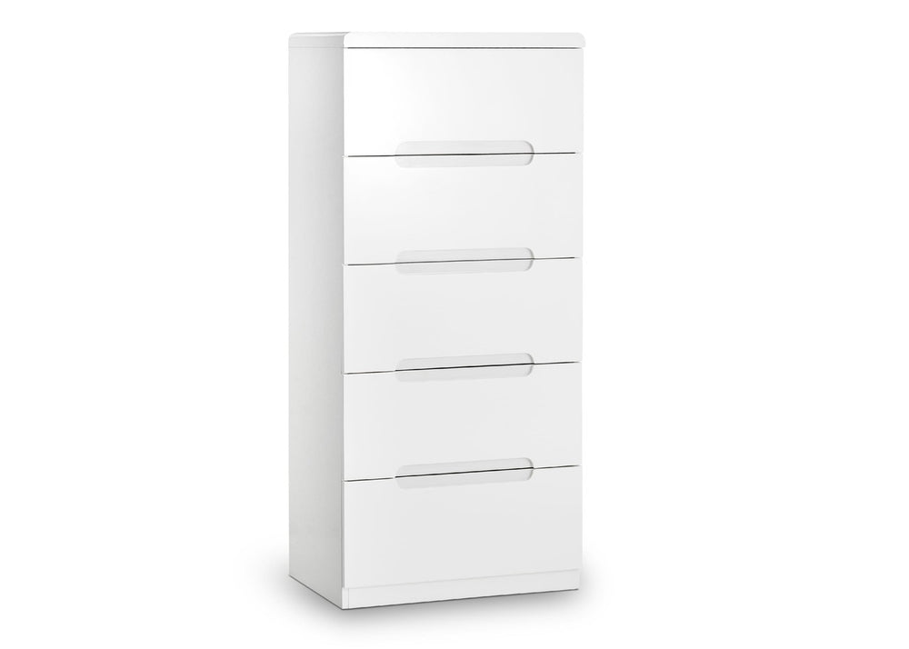 Manhattan 5 Drawer Narrow Chest