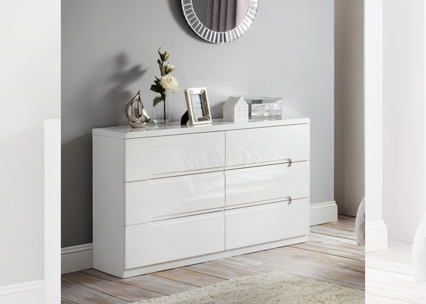 Manhattan 6 Drawer Wide Chest