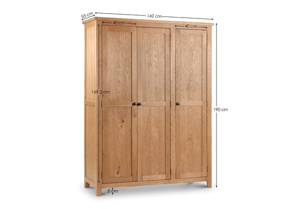 Marlborough 3 Door Wardrobe