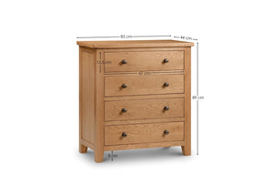 Marlborough 4 Drawer Chest