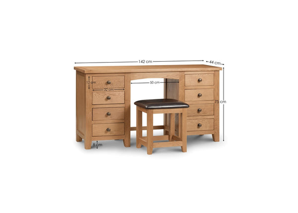 Marlborough Twin Pedestal Dressing Table