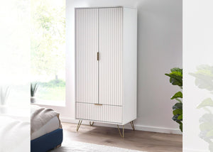 Murano 2 Door 1 Drawer Wardrobe