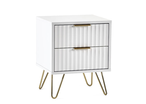 Murano 2 Drawer Bedside