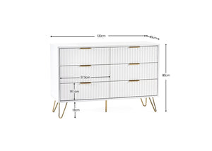 Murano 6 Drawer Chest