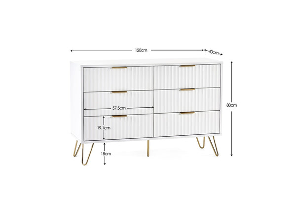 Murano 6 Drawer Chest