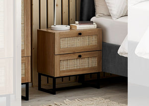 Padstow 2 Drawer Bedside