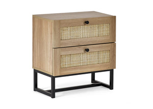 Padstow 2 Drawer Bedside