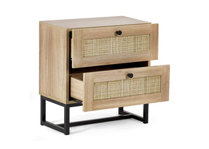 Padstow 2 Drawer Bedside