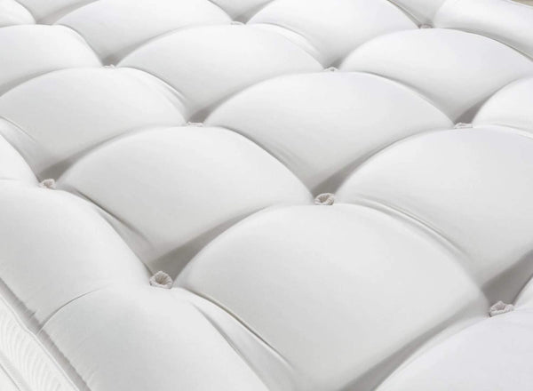 Pemberley Pillow Top Pocket Sprung Mattress Showing Tufted Buttons