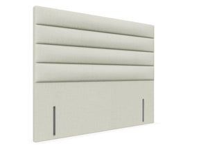 Camellia Floor Standing Headboard Finished in Faux Linen Polar