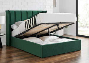 Polaris Fabric Storage Bed