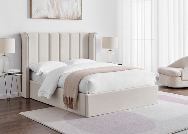 Polaris Fabric Storage Bed