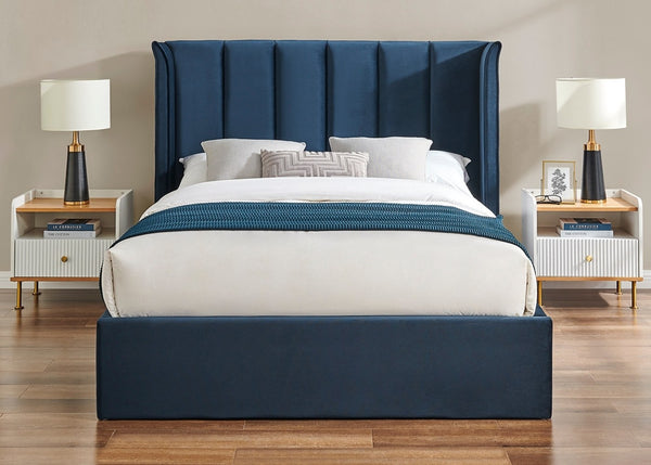 Polaris Fabric Storage Bed