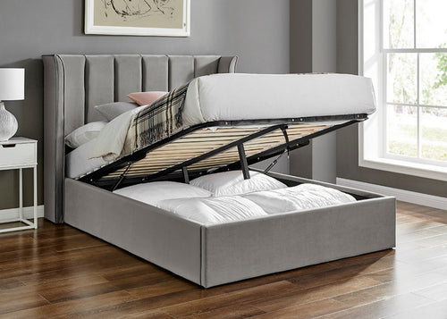 Polaris Fabric Storage Bed