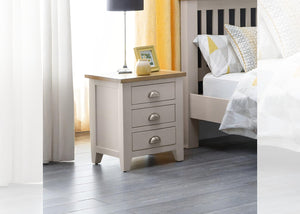 Richmond 3 Drawer Bedside